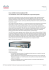 Cisco Unified Communications 560: A Complete Voice and Data