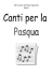 Libretto dei Canti per Pasqua e il tempo di Pasqua