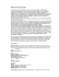 NEWSLETTER OTTOBRE 2011 I mesi autunnali come saprete, ci