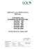 SERVICE and OPERATOR`S MANUAL FA/FDA