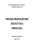 programmazione 2015-16