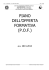 piano dell`offerta formativa (pof)