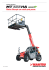 Manitou Telescopic con cestello porta persone