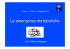 Le emergenze metaboliche