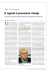 Il segreto è precorrere i tempi