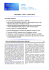 Newsletter 7 del 1° aprile 2010