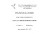 piano di lavoro