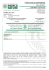 CEREALIA S.P.A. CERTIFICATO DI CONFORMITA`