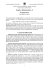 Analisi Matematica 5 Programma