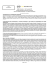 Pagina 1 di 4 Foglio Informativo n. 1 del 9 novembre 2015