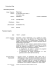 Curriculum Vitae Informazioni personali Nome / Cognome