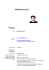 formato europeo per il curriculum vitae