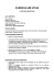 Curriculum Vitae -Stefano Merchiori
