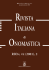 rivista italiana onomastica