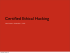 Certified Ethical Hacking