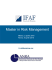 Master in Risk Management