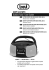 CMP 524 MP3 Guida d`uso / User Guide