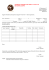SCHEMA DI DOMANDA PER LA SALA DI REGISTRAZIONE