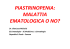 piastrinopenia: malattia ematologica o no?