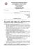 CIRCOLARE N. 16, Adozione orario