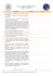 Check list capo missione