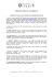COMUNICATO STAMPA DEL 18 NOVEMBRE 2013 E` online