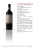 Nome del vino: Chianti Montalbano Cantagallo Clima: Temperato