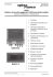 B850-W-2 and B850-P-2 Boiler House Energy Monitor
