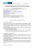FOGLIO INFORMATIVO relativo agli INCASSI E