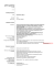 FORMATO EUROPEO PER IL CURRICULUM VITAE Nome