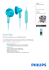 SHE3015TL/00 Philips Cuffie con microfono