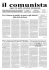 Per il ritorno ai metodi, ai mezzi e agli obiettivi della lotta di classe