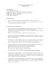 Curriculum vitae et studiorum di MARZIA BISI Dati anagrafici Nome