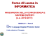 I Fatti Ordinati ed i Template