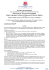 BANDO DI SELEZIONE DIPLOMA DI TECNICO SUPERIORE PER