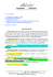 Per le procedure: 1 - traduzione in inglese - arabo 2
