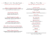Valentine`s Dessert Menu