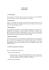 Curriculum - Sociologia per la persona