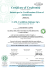 Certificato di Conformità