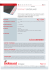 Scheda tecnica |