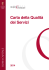 Carta della qualità dei Servizi - Sistema Musei Civici di Roma 2014