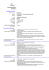 curriculum vitae
