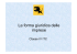 La forma giuridica delle imprese