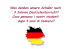 Was denken unsere Schüler nach 3 Jahren
