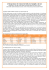Scheda socio-statistica - Dossier Statistico Immigrazione