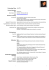 Curriculum Vitae June 2016