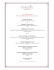 24 - 26 Dec, 2016 5-Course Christmas Menu at $128++