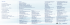 Track list Crediti