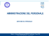 Amministrazione del Personale 1&deg;