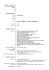 Curriculum - Medicina Unict